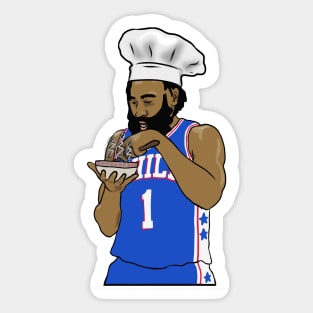 Chef James Harden Sticker